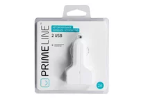 АЗУ-2USB Prime Line 2.1A, белый