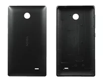 Задняя крышка Nokia X Lumia черная 2кл