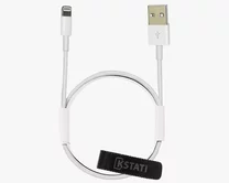 Кабель Kstati KS-001 Lightning - USB белый, 1м