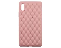 Чехол iPhone X/XS CHANEL розовый