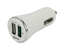 АЗУ-2USB Kstati CC-37 QC 3.0 + 2.4A белый