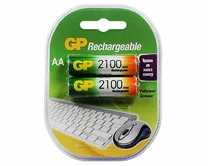 Аккумулятор AA GP HR06 2-BL 2100mAh (1упак)