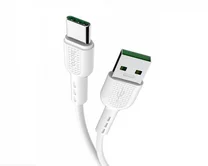 Кабель Hoco X33 Type-C - USB 5A белый, 1м