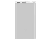 Внешний АКБ 10000 mAh Xiaomi 3 (Micro & Type-C) серебро