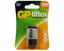 Батарейка 9V КРОНА GP ALKALINE ULTRA 6LR61 1-BL (1шт)