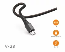 Кабель GSM microUSB - USB V-23 черный