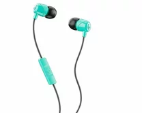 Наушники Skullcandy JIB IN-EAR W/MIC, черно-бирюзовые