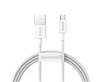 Кабель Baseus Superior Series Fast Charging microUSB - USB 2А белый 1м