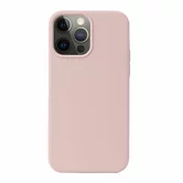 Чехол iPhone 13 Pro Liquid Silicone FULL (розовый песок)