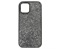 Чехол iPhone 12/12 Pro Diamond Cube (серебряный)