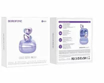 Bluetooth стереогарнитура Borofone BW10 фиолетовые