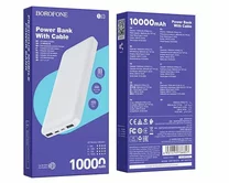 яяяВнешний АКБ 10000 mAh Borofone BJ3 Minimalist белый