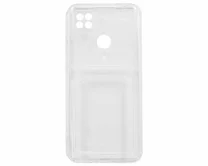 Чехол Xiaomi Redmi 9C/Redmi 10A TPU CardHolder (прозрачный)