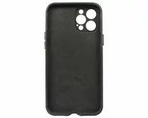 Чехол iPhone 12 Pro Max Leather Magnetic (черный)