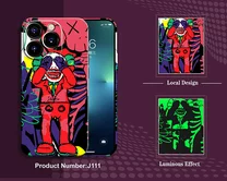 Чехол iPhone 13 Pro LUXO Kaws (J111)