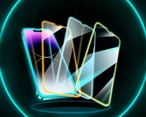 Защ. стекло iPhone 12/12 Pro Neon оранжевое