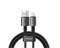 Кабель McDodo CA-3581 Lightning - USB черный, 3А, 1,8м