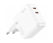 СЗУ-2USB-C, Hoco C110A, 35W, белый