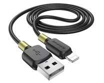 Кабель Borofone BX59 Lightning - USB черный, 1м