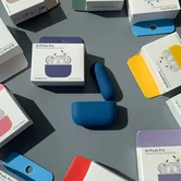 Чехол AirPods Pro2 Silicone Thin (#14 Midnight blue)