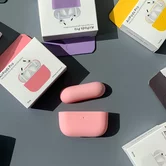 Чехол AirPods Pro2 Silicone Thin (#6 Pink)