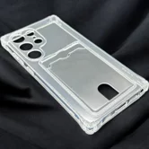 Чехол Samsung S24 Ultra TPU CardHolder (прозрачный)