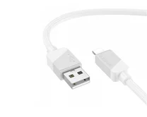 Кабель Borofone BX107 Lightning - USB белый, 1м