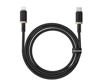 Кабель Baseus Dura Series Fast Charging Cable Type-C - Lightning PD 20W золото-черный, 1м